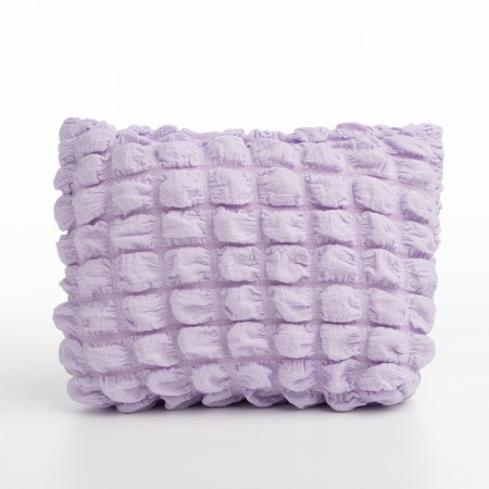 Lightning cosmetic bag, lilac color-1