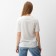 T -shirt female, milk color, size 48