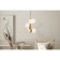 Suspended lamp Freya Fr5199PL-05BS1 Zing, 300x300x1018 mm, E27, 5x60W, brass color