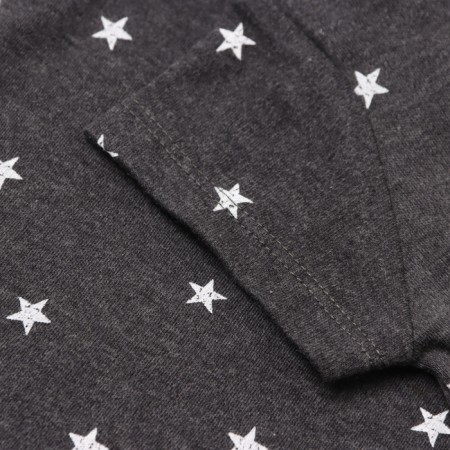 Body baby with short sleeve, gray color, height 62 cm-2