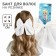 Outlet. Bant for hair on elastic band, 17x14 cm, cold heart