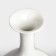 Vase for flowers decorative "Stella" color white 25 x 16 x 16 cm