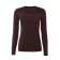 Women's Longsliva Minaku: Basic Line Chocolate Color, Rr. 48