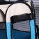 Animal aviary, tent, 8 walls, 70 x 40 cm, blue