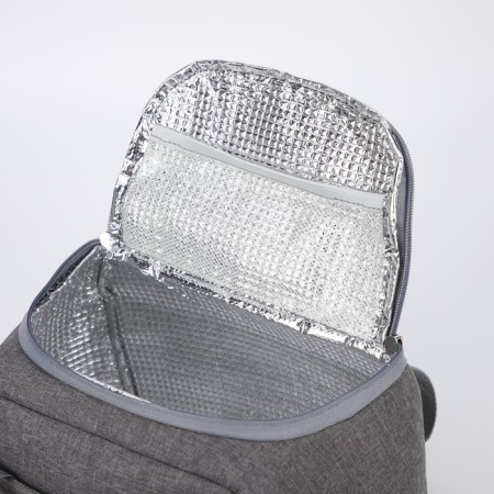 Thermal -mosa with a zipper 6.5 liters, external pocket, color gray-3