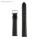 Solomon watch strap, 16 mm, genuine leather, L-20 cm, black