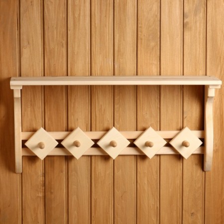Pan-column, 5 hooks, linden "Dobroparov"