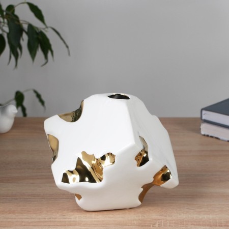 VAZ Coramics Table "Denver" Robbysh, 17 cm, white