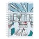 Note book A6, 120 sheets in the cage on the crest "New Office", cover Cardon, Mix