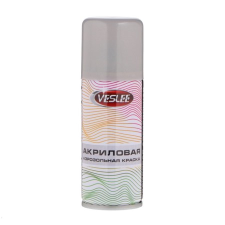 Veslee aerosol paint acrylic, silver (metallic), RAL 9006, 100 ml