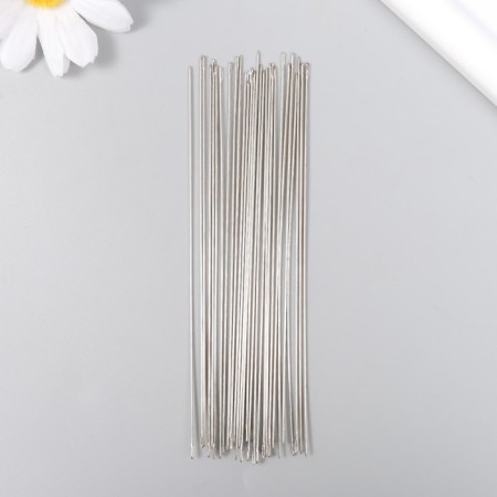 Needles for beads metal thin set 25-30 pcs Ø 0.7x118 mm-1