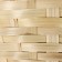 Wicker basket, d17 x 9 x 30 cm, bamboo