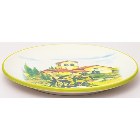 Round Elrington dish "Italian courtyard", D = 24 cm