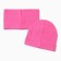 Children's cap KAFTAN with snood, rr 54-58, fuchsia