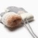 Baby mittens for claim Minaku dinosaur 13 cm gray