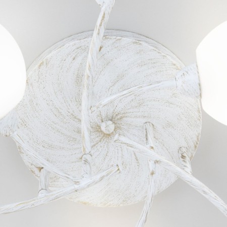 Ceiling chandelier Citilux "Florida" CL148190, 92x92x14.5 cm, 9x60W, E14, white color-10