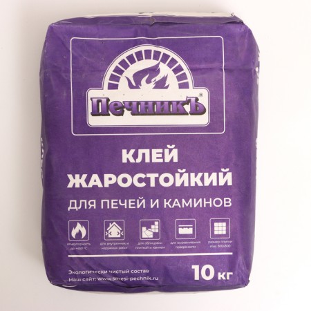 Glue heat -resistant for stoves and fireplaces "stove" 10kg