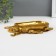 Standing interior polystone "Scarabi beetle" gold 19.5x14.5x2.5 cm