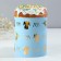 Kulich rim with embossing "Angels", 32.2 x 9 cm