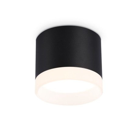 Lumina Lumber Ambrella Techno Spot Acrylic Frost TN5366, GX53, Black color