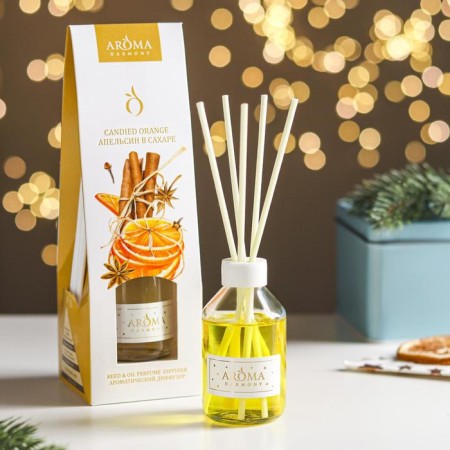 New Year. Diffusor Aromatic New Year's "Orange in Sahara", 45 ml