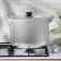 Aluminum pan, 8 l, metal cover