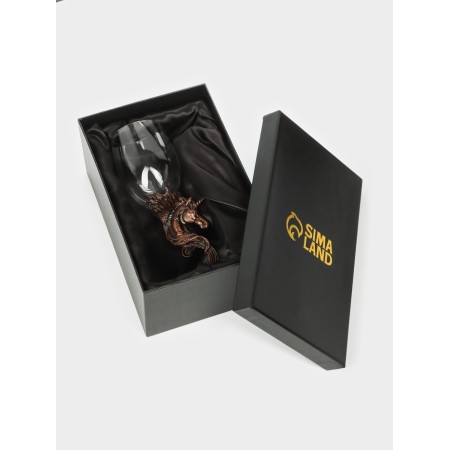 Beer glass "Unicorn", bronze-6