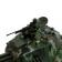 Army tank, radio control, sound, shoots gel bullets, green