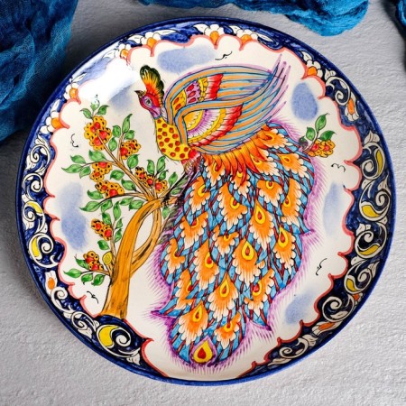 Largan Rishtan ceramics "Firebird" 28 cm, mix-6