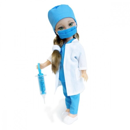 Dr. Michelle doll with accessories, 36 cm-8