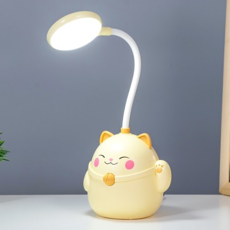 Board lamp "manei" LED 3W battery USB Beige 11.5x10x30 cm Risalux-1