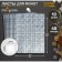 Set of coins sheets, Optima format, 10 sheets 200 x 250 mm, 48 cells 28 x 28 mm