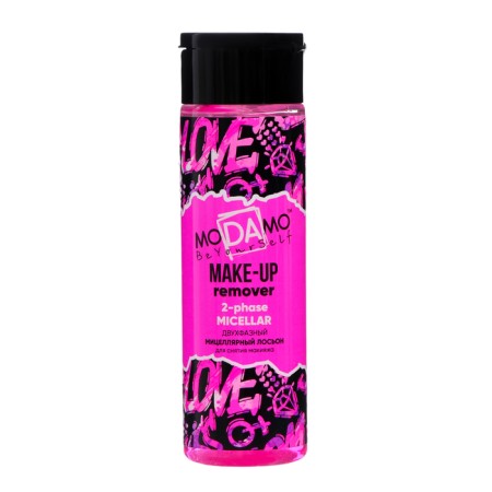 Two -phase MODAMO MODAMO micellar to relieve makeup, 200 ml