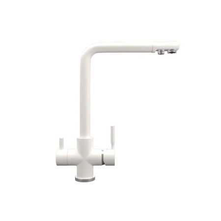 Mixer for the kitchen Ulgran Quartz UQ-016, with a tap for drinking water, color 01 jasmine