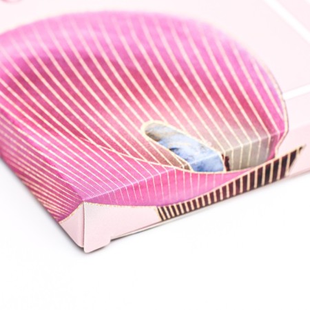 Gift box for tiles of chocolate, without a window "March 8", 17 x 8 x 1.4 cm-3