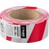 Signal tape 12240-50-200, red-white, 50 mm x 200 m