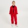 Jacket for Minaku girl: Casual Collection Kids, red color, height 122 cm