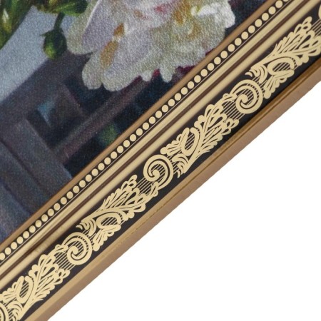 Tapestry "Piones on the window" 34*43 cm, Rama Mix-10