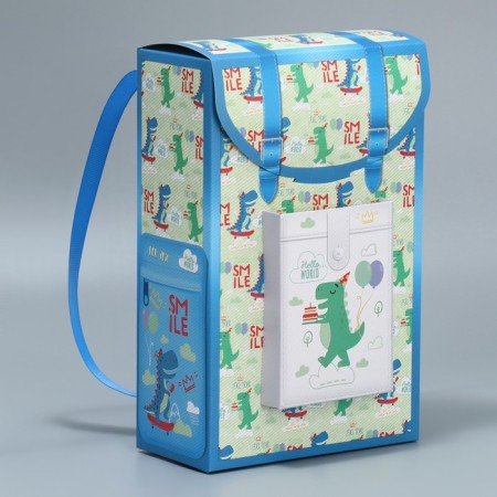 Gift mold, packaging, "dinosaurus", 14 x 22 x 7 cm-1