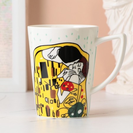 Ceramic mug “Your Love”, 420 ml, blue color-2
