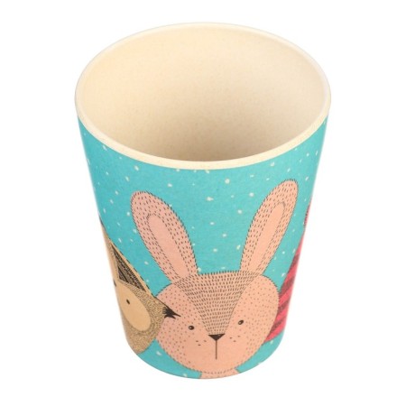 Bamboo children's glass, 250 ml., Color and pattern mix-4