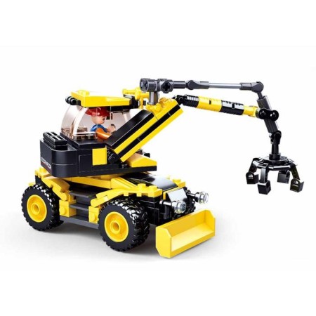 Designer city "Career Excavator", 196 parts-2