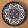 Largan Rishtan ceramics "Patterns", 36 cm, blue