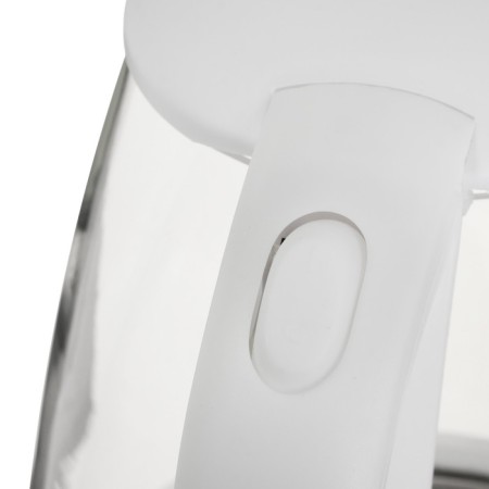 Electric Dobrynya kettle DO-1252W, glass, 1.8 l, 1800 watts, white-2