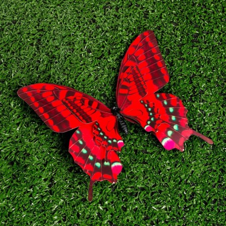 Decor for magnet "Butterfly", 13.5cm, mix-3