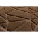 Moisture rug -heoping “PRO”, 40x60 cm, brown geometry drawing
