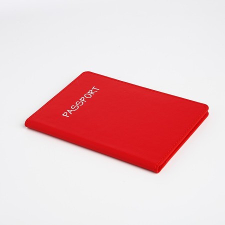 Cover for passport, red color-2