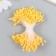 Stream for flowers "yellow" set 360 pcs length 6 cm