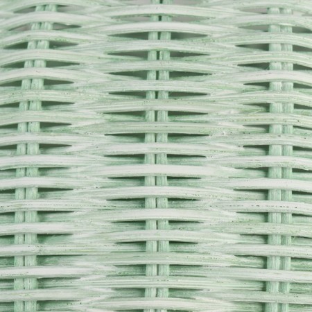 Wicker basket (rattan), 15.5x15.5 cm, 1 pc., Light green-4