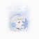 Decorative repression tape "Snowflakes", blue, 2 cm × 5 m
